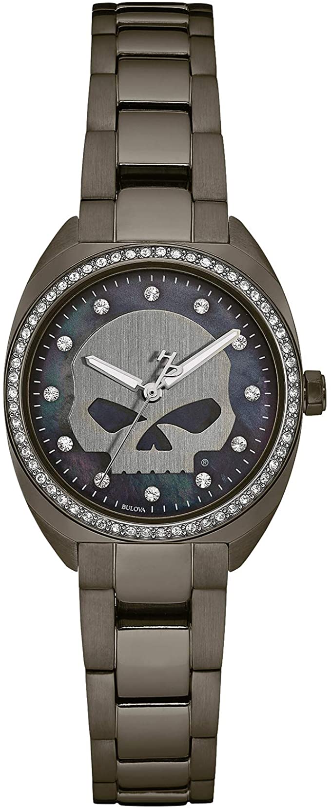 Harley - Davidson Women's Japanese-Quartz Black Watch