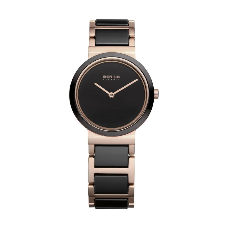 BERING  polished rose gold Ladies Watch   (10729-746)