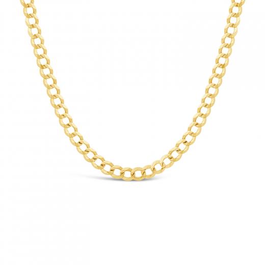 18K 2.0 mm Yellow Gold Curb CHAIN 20"