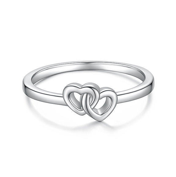 925 S. Silver Heart  Ring Size 5 (SKU SR24018)