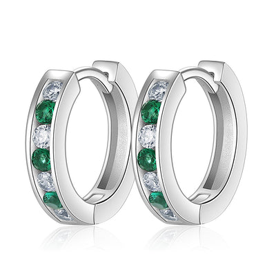 925 S. Silver  CZ  EARRING (SKU SE25013)