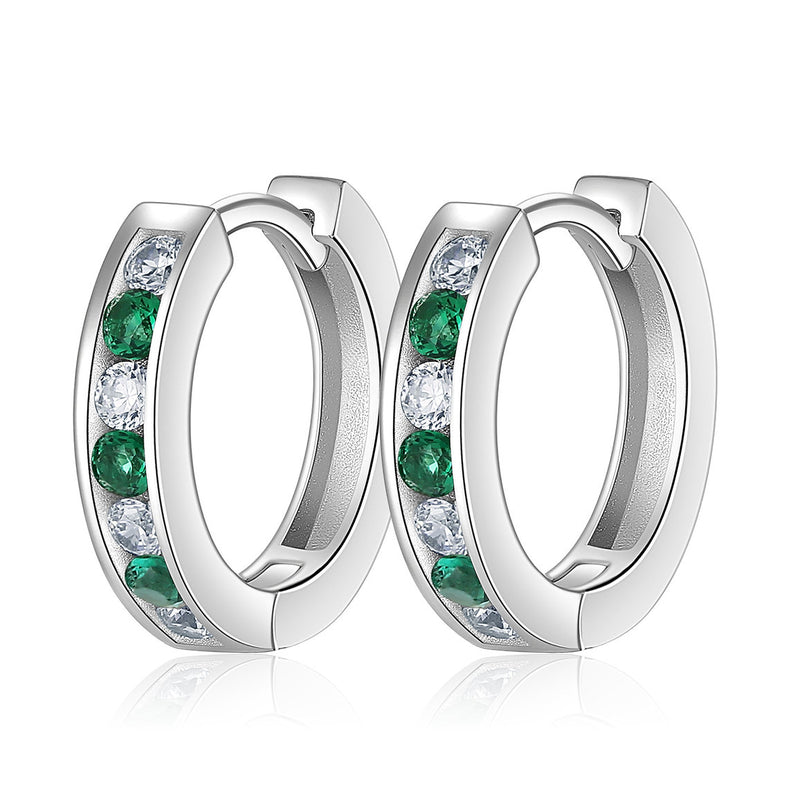 925 S. Silver  CZ  EARRING (SKU SE25013)