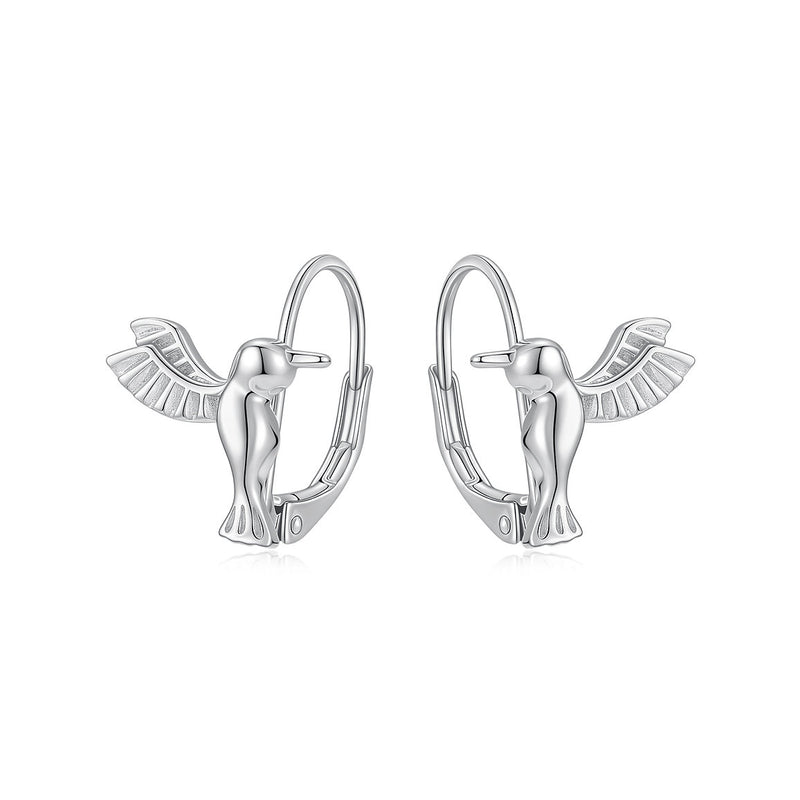 925  silver hummingbird earring (SKU SE24009)