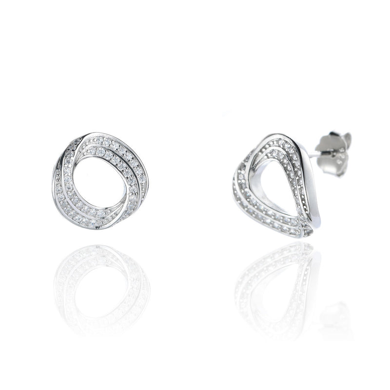 925 SILVER Cubic Zirconia  EARRING