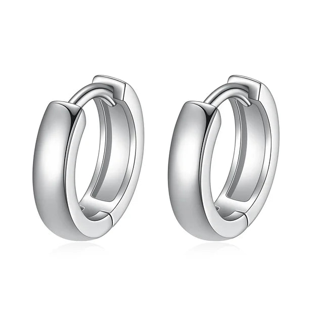 925 SILVER  Hoop Earring