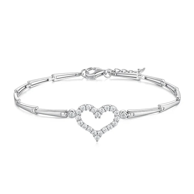 SILVER  Cubic Zirconia  BRACELET