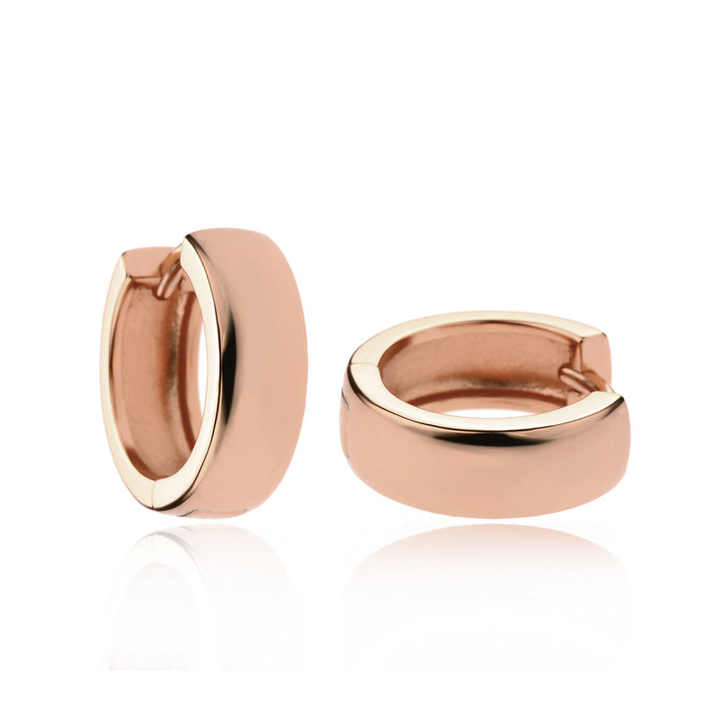 925 S. Silver Rose Gold Plated Earring (SKU SE24037)