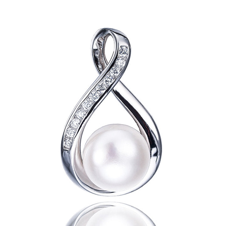 925 S. SILVER Fresh Water Pearl   PENDANT (SKU SP24012)