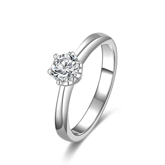 925 S. Silver CZ Ring size 7 (SKU SR25011)