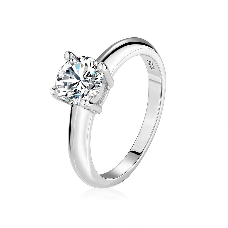 925 S. Silver CZ  Ring Size 7 (SKU SR24012)