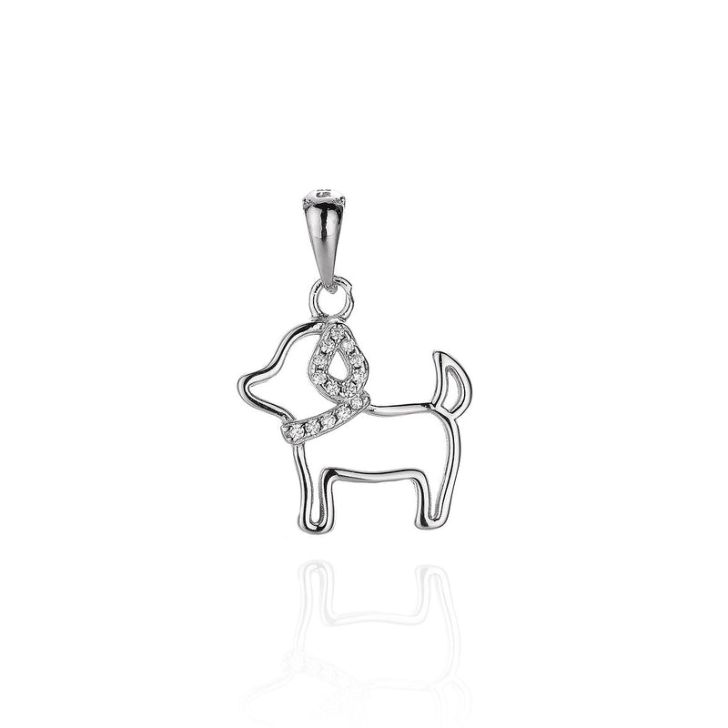 925 s. silver CZ pendant (SKU SP21035)