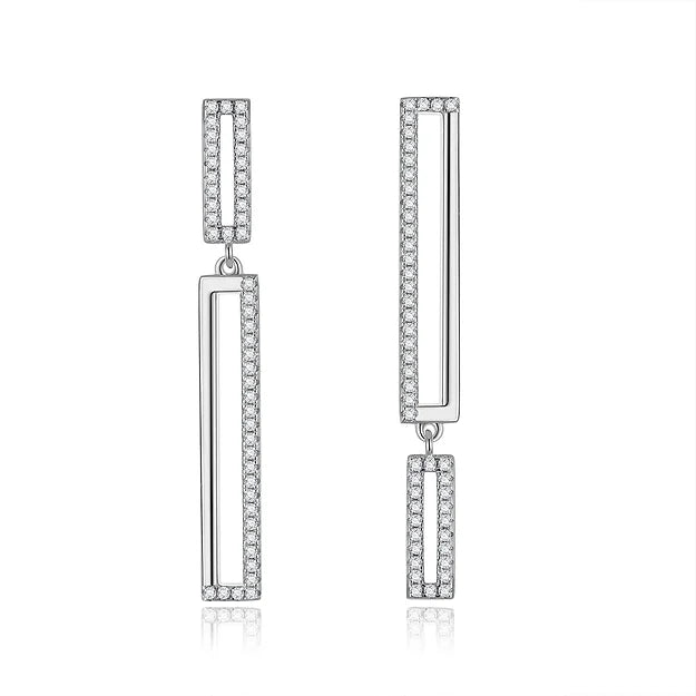 925 SILVER Cubic Zirconia  EARRING