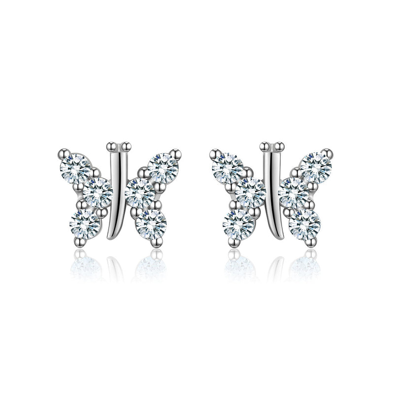 925 SILVER BUTTERFLY  EARRING (SKU SE24011)