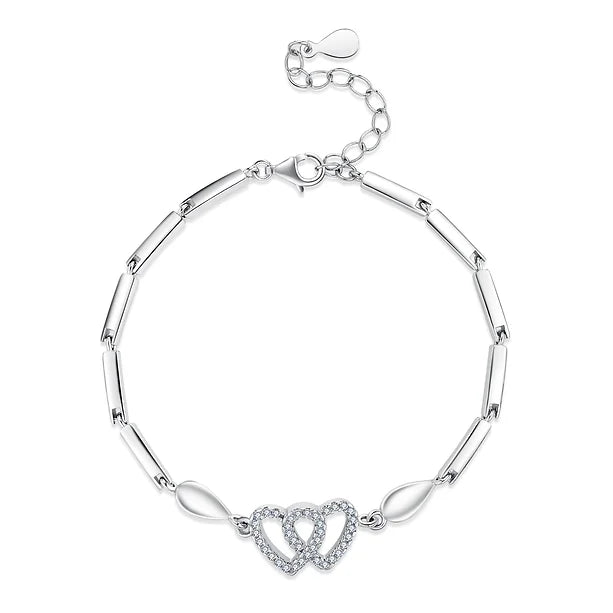 SILVER  Cubic Zirconia  BRACELET