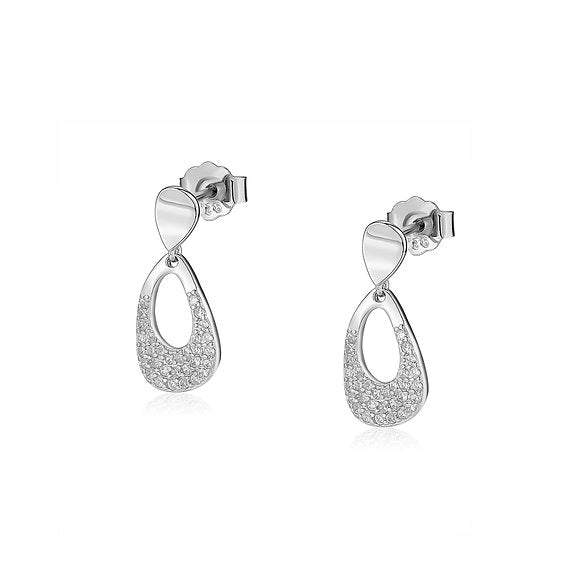 925 SILVER Cubic Zirconia  EARRING