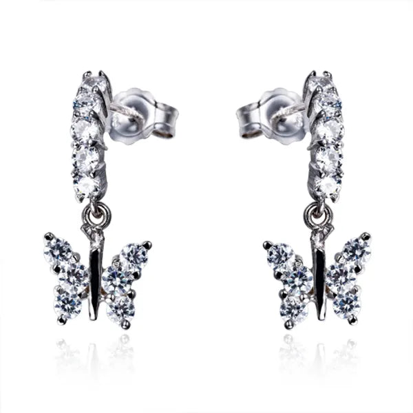 925 SILVER Cubic Zirconia  EARRING