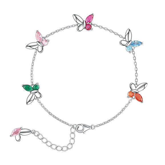 925 S. SILVER BUTTERFLY Bracelet (SKU SB25014)