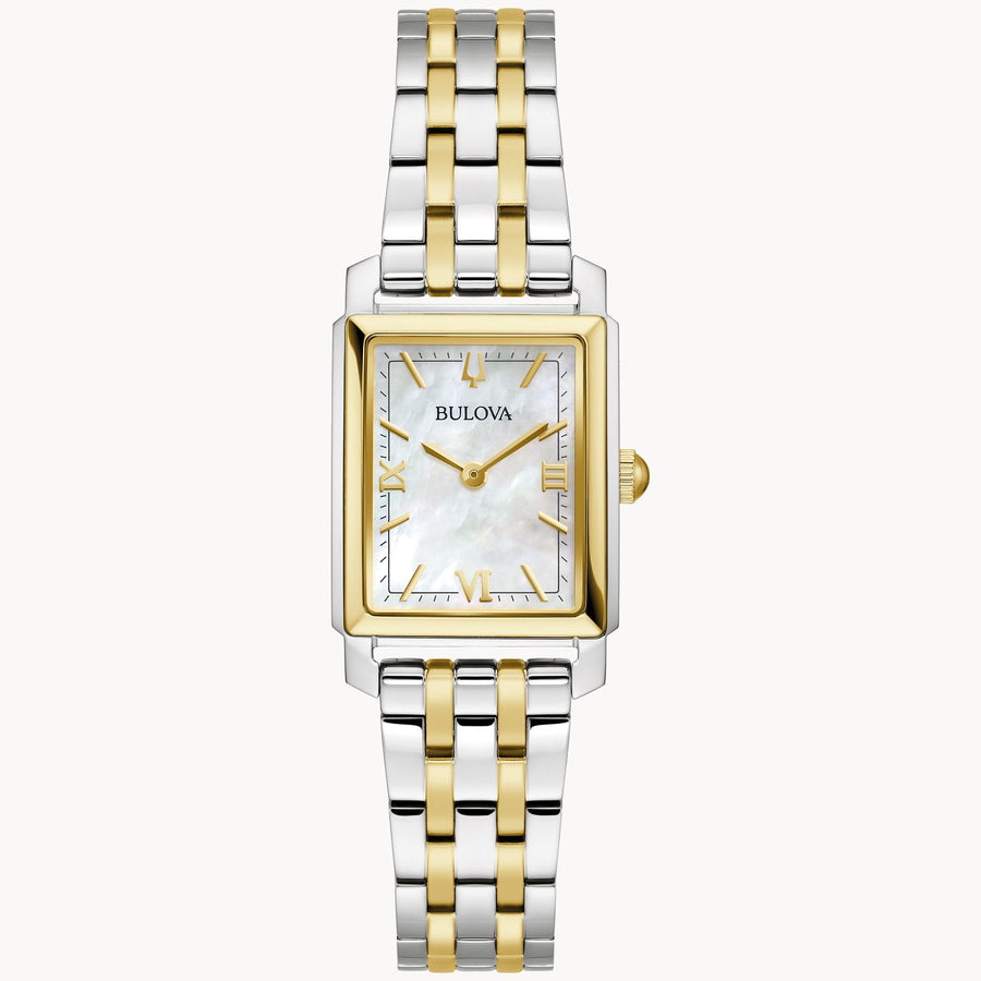 Hotsell Bulova 96P232 Women's 26x35mm Diamond S/Steel Quartz Tonneau Watch $295