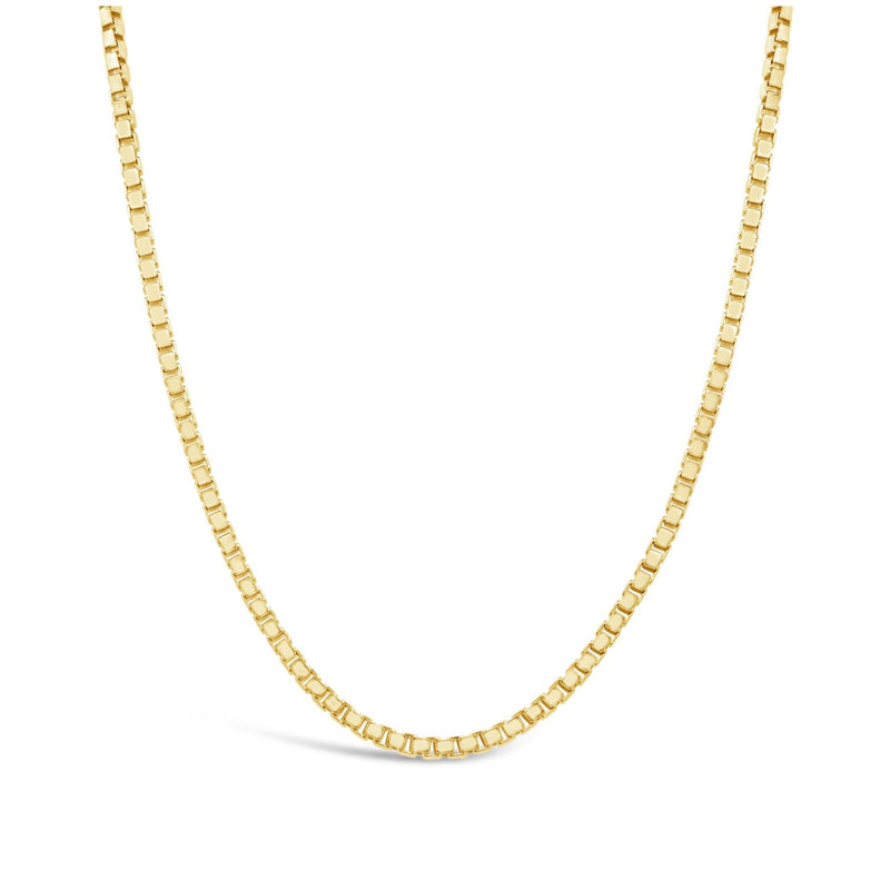 10K 1.35 mm Yellow Gold Box CHAIN 20" (SKU C15295)