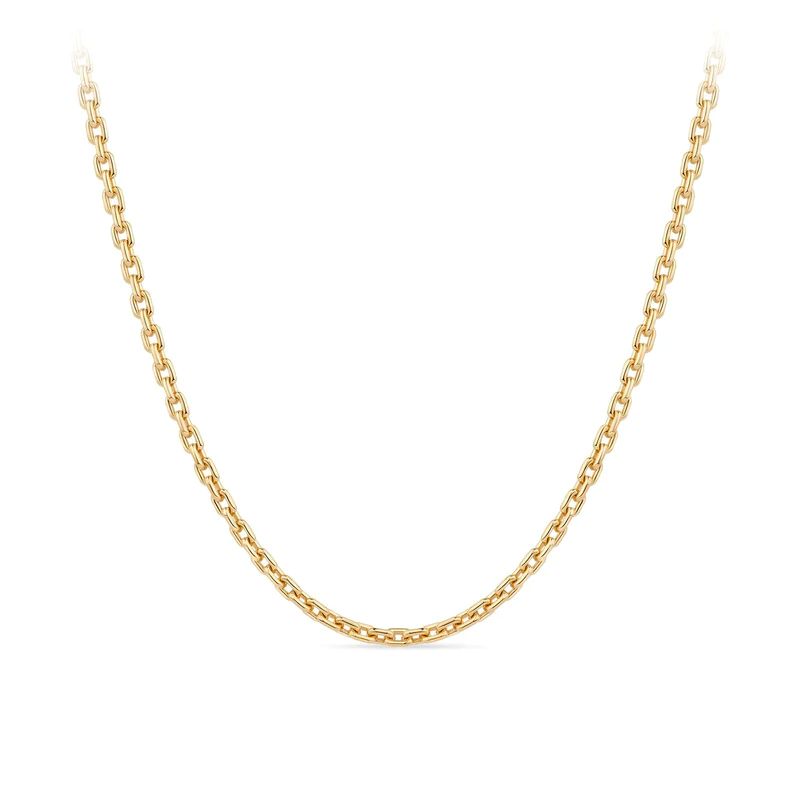10K 1.0 mm Yellow Gold Cable CHAIN 20" (SKU C19079)