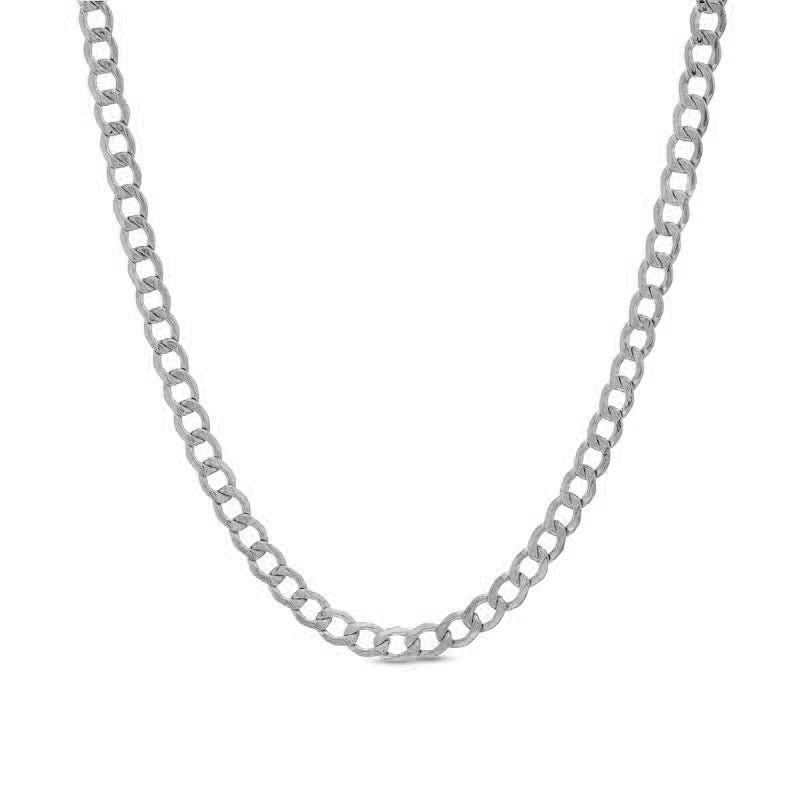 925 SILVER 5.90 mm Curb CHAIN 20" (SKU SC15254)