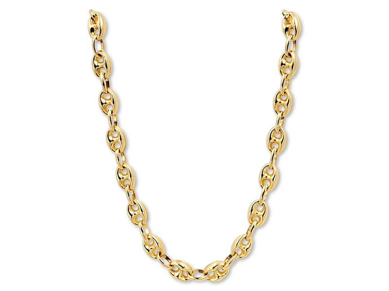 10K 4.75mm Yellow Gold Italian Gucci CHAIN 20" (SKU  C13001)