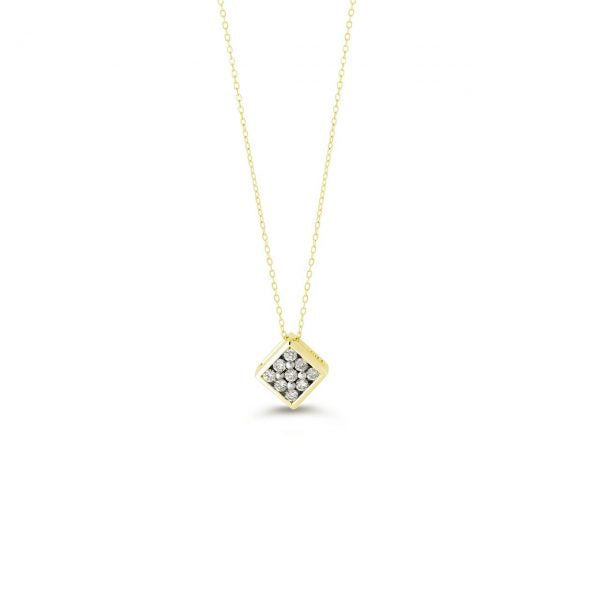 10k Yellow Gold 0.13ct DIAMOND  PENDANT (SKU P23004)