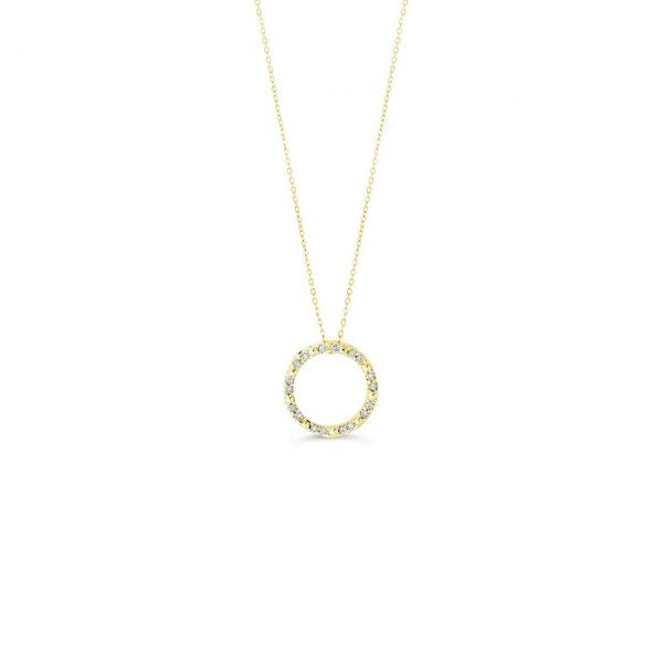 10k Yellow Gold 0.10ct DIAMOND  PENDANT (SKU P23023)