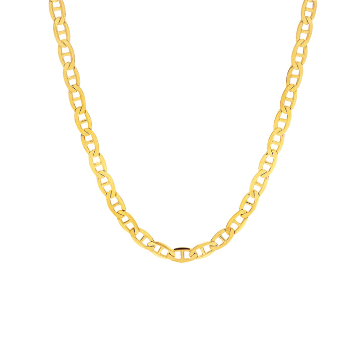 10K 2.25mm Yellow Gold Marine CHAIN 22" (SKU C19075)