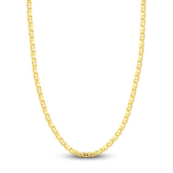 10K 3mm Yellow Gold Marine CHAIN 20" (SKU C15094)