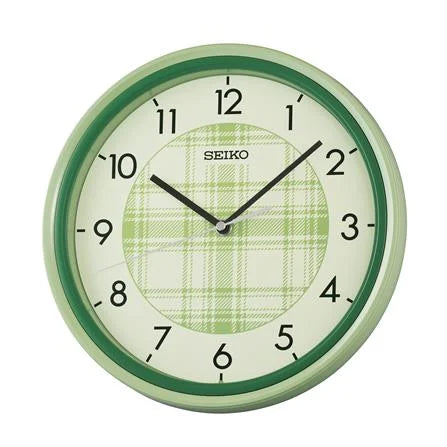 SEIKO 10.8" GREEN WALL CLOCK QHA016M (Pre-Order)