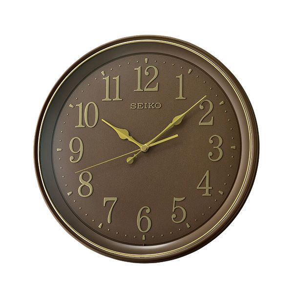 Seiko Classic Wall Clock – Brown QXA798B  (Pre-Order)