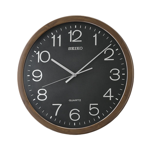 Seiko  Wall Clock – Brown & Black QXA806A (Pre-Order)