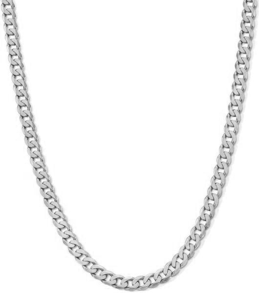 10K 2.70 mm White Gold Curb CHAIN 26" (SKU C15169)