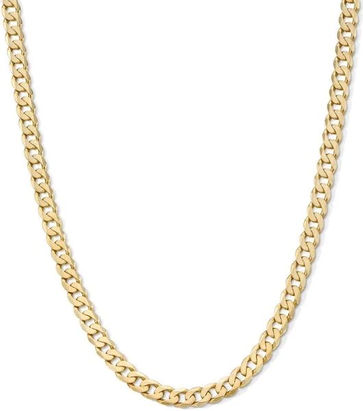 10K 2.70 mm Yellow Gold Curb CHAIN 24" (SKU C19052)
