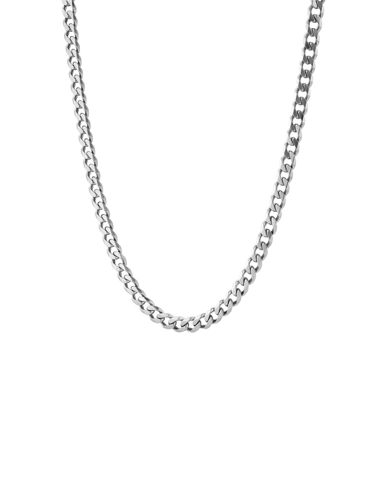 14K 2.60 mm White Gold Curb CHAIN 20" (SKU C24031)