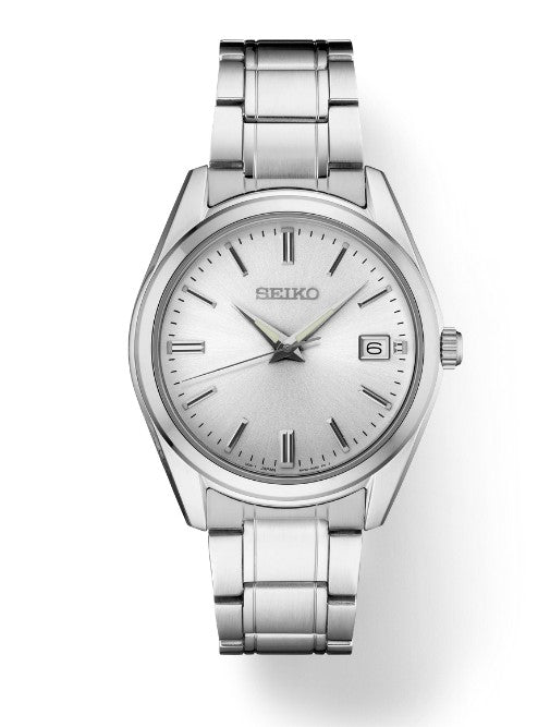 Seiko Essentials Quartz Silver Dial Men&