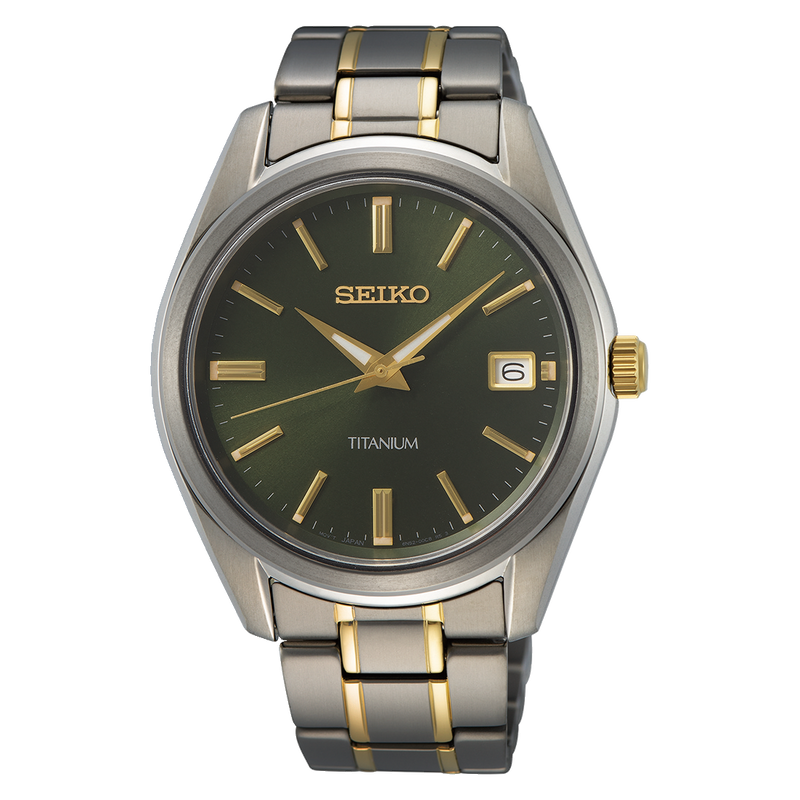 Seiko Essentials Titanium Quartz SUR377 (Pre-Order)