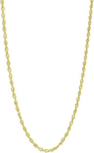 10K 1.70 mm Yellow Gold Singapore CHAIN 20" (SKU C15350)