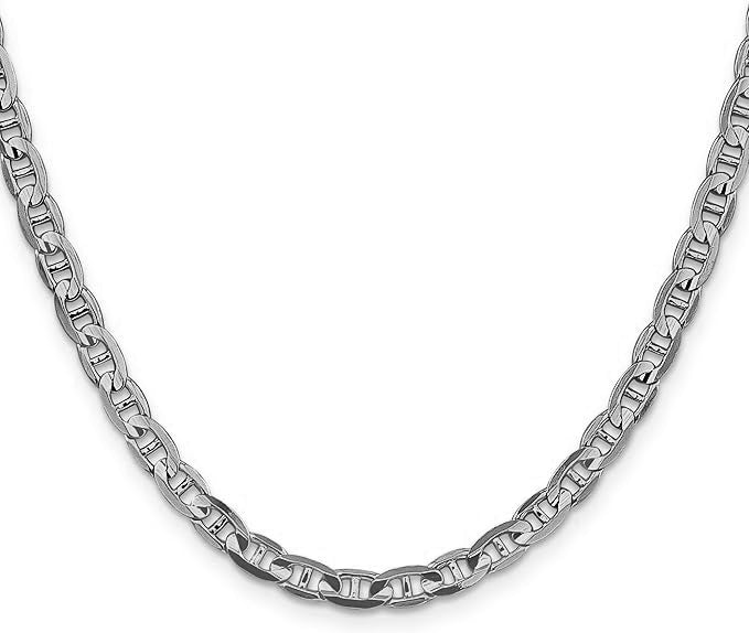 10K 3.0 mm White Gold Marine CHAIN 20" (SKU C15088)