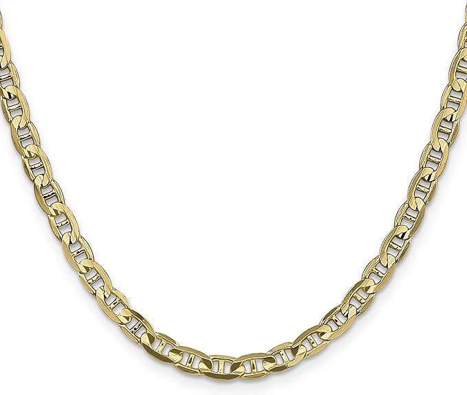 10K 4.15 mm Yellow Gold Marine CHAIN 24" (SKU C13250)