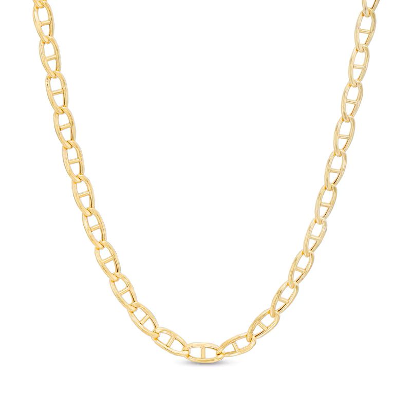 10K 4.10 mm Yellow Gold Marine CHAIN 18" (SKU C13253)