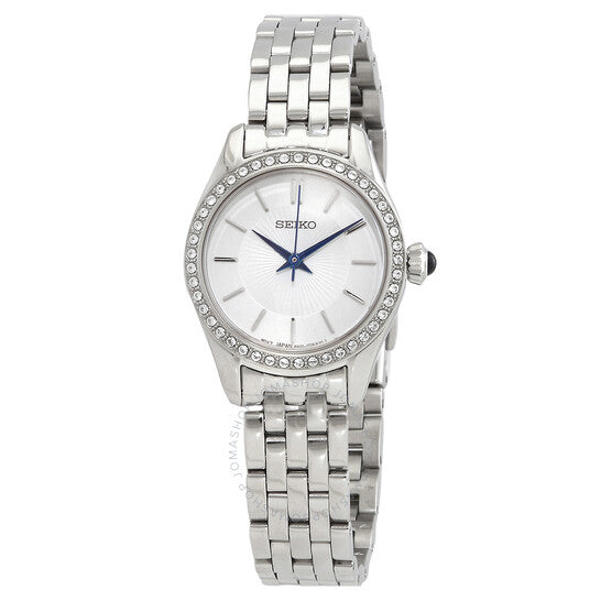 Seiko Quartz White Dial Ladies Watch SUR539P1