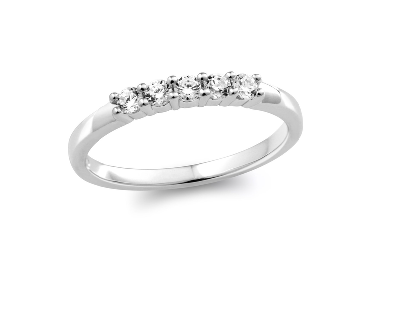 14K YG 0.25ct Canadian Diamond Annivesary  Ring